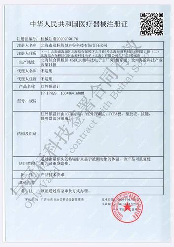 冠标科技喜获医疗器械产品注册证、生产许可证及软件著作权三证，正式进军医疗器械领域